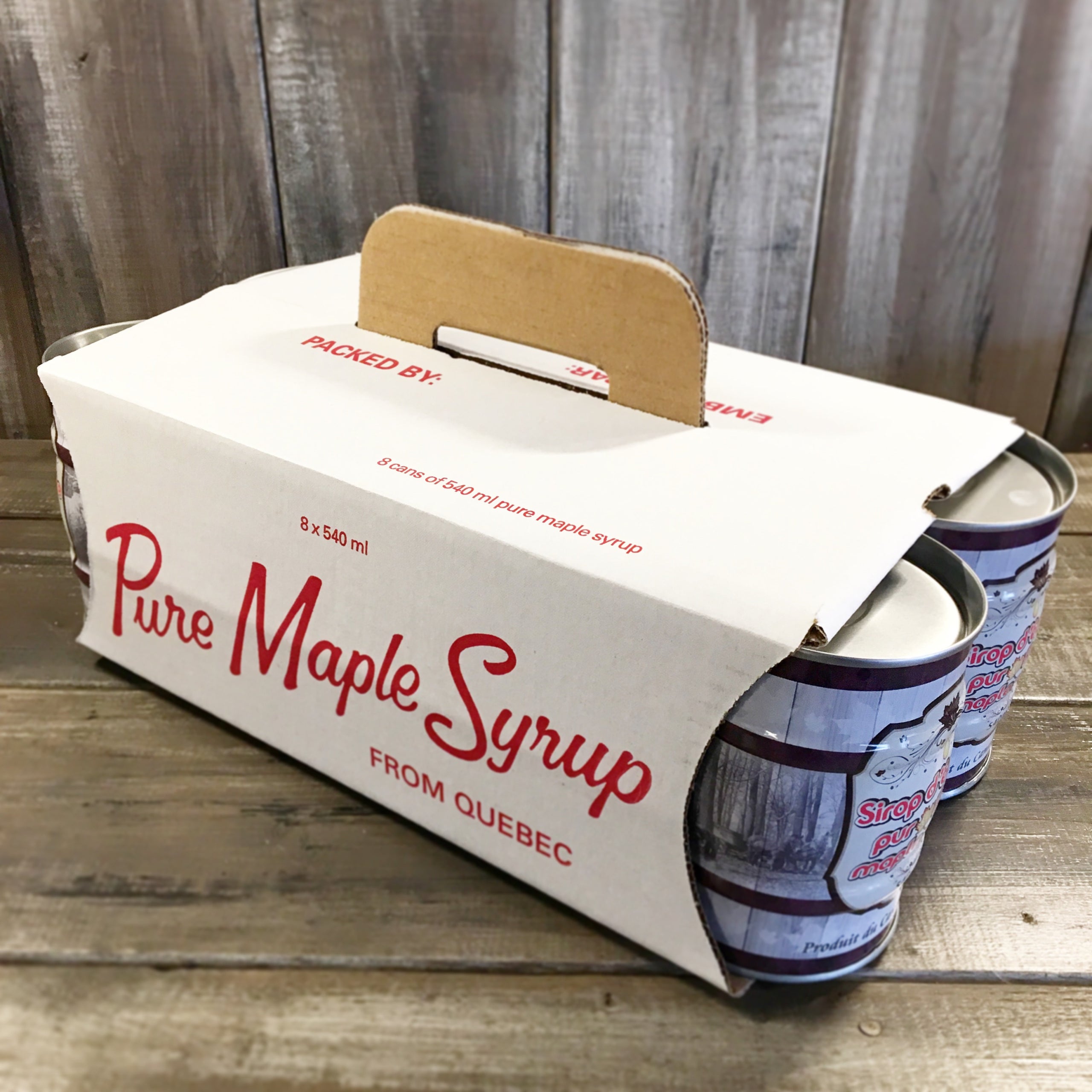Gallon of barrel style cans