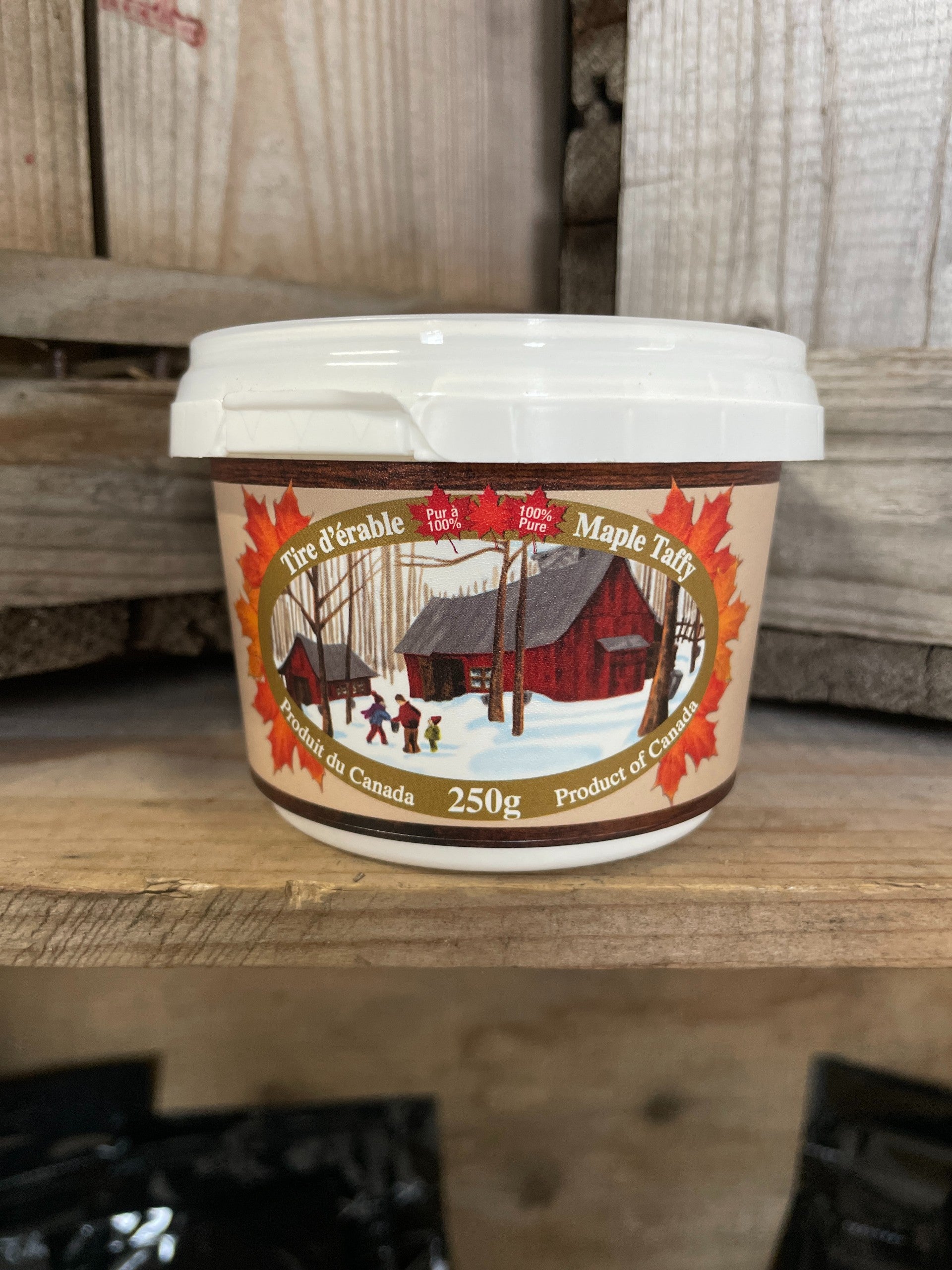 Maple taffy - Tire à l'érable